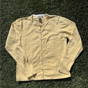 TEHAMA Light Yellow Knit Top